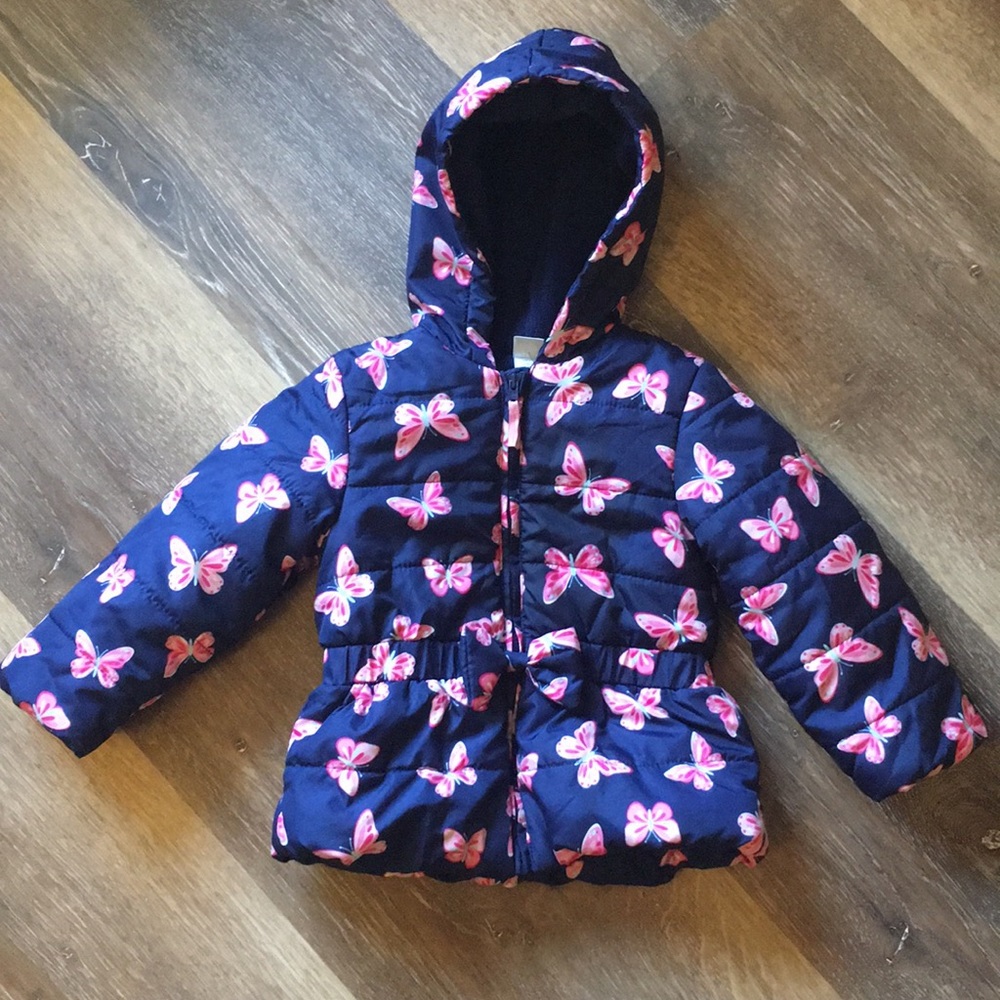 Fleece Lined Quilted Coat